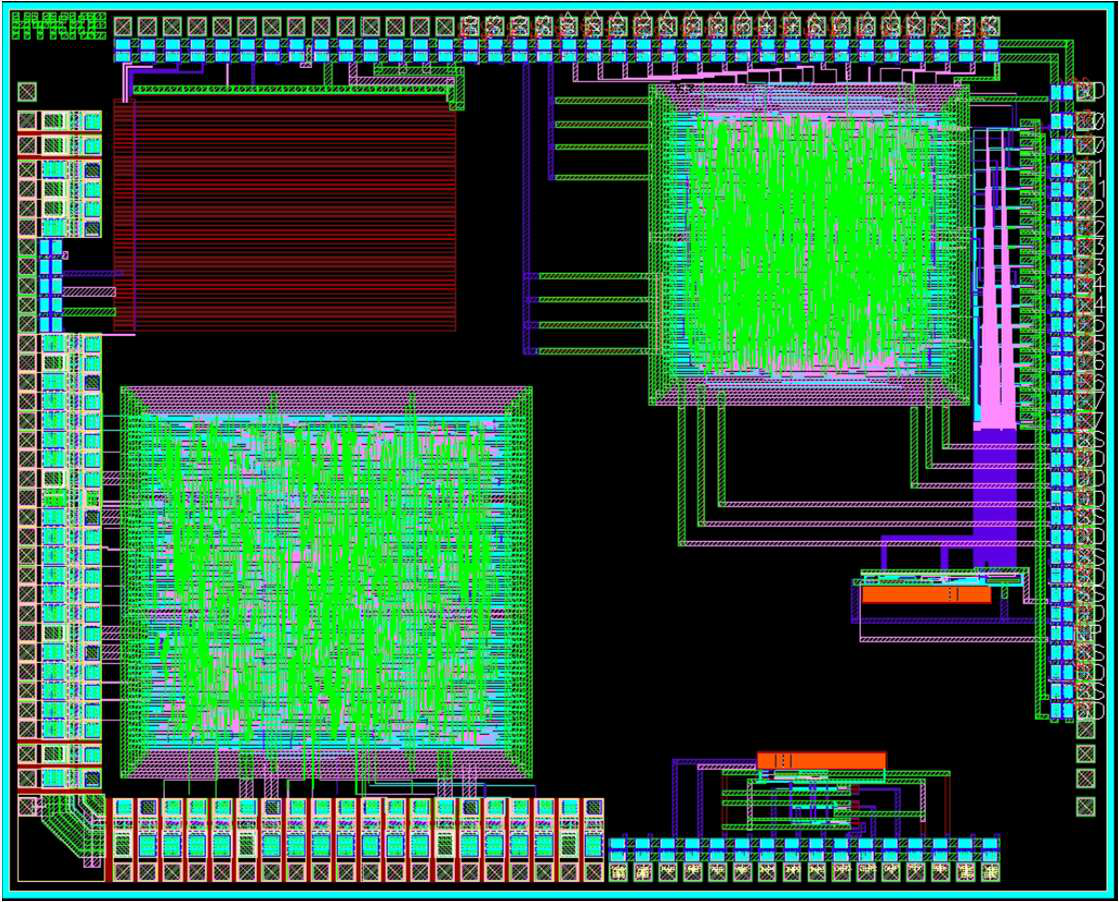 레이아웃/칩 구성 예시(설계 관점)
