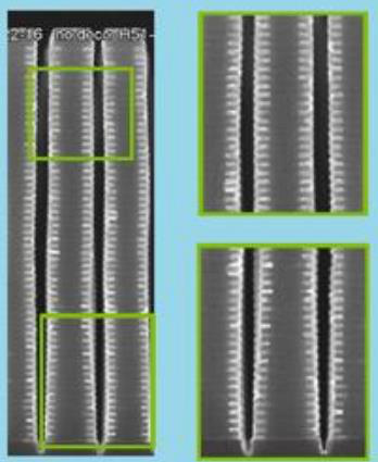 고종횡비 채널 홀 식각 예시