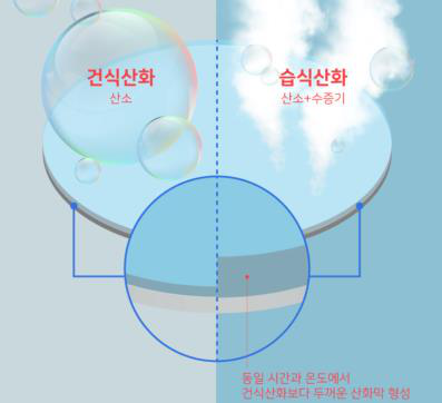 건식 산화와 습식 산화의 차이